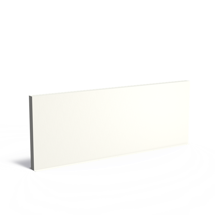 PW1.1 9010 (op=op) - Polyester,ADEZZ sale,Muren RAL 9010,4000 x 150 x 1500 mm
