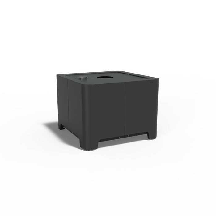 CARTH.1200AP.Al - Aluminium,Boombakken,CARREZ treehub Air-Pot ,1200 x 1200 x 900 mm