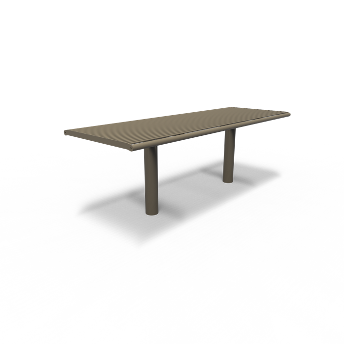 COTAS.2300.ZnRc - Gecoat staal,Tafels,COBE tafel,2300 x 842 x 925 mm